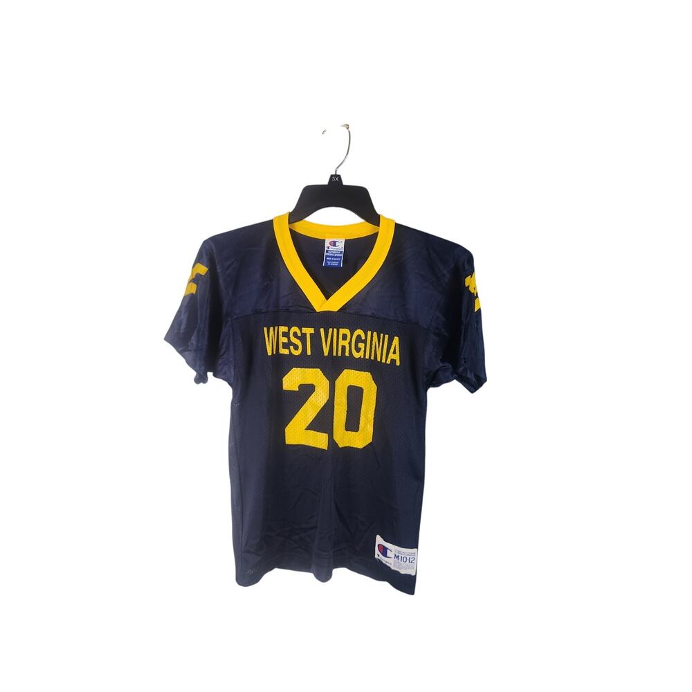 Vintage Champion  West Virginia WVU  Football Jersey youth medium 10/12
